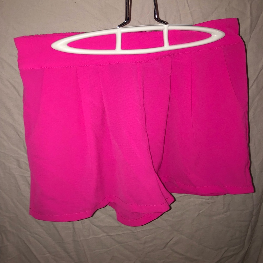 BNWOT Hot Pink Shorts